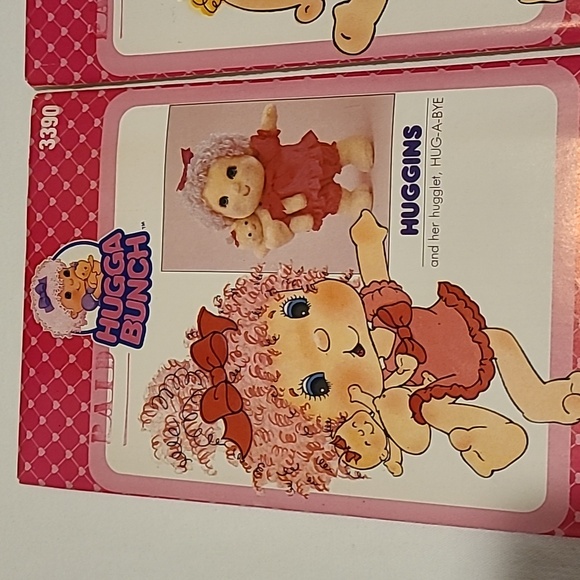 Hugga Bunch Butterick Sewing Pattern Vintage 1984 Hug-a-bye Huggins Uncut - Picture 4 of 16